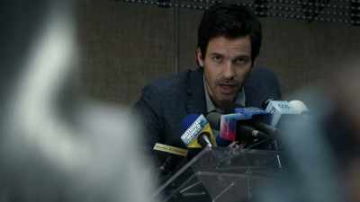 - Okay, I'll take questions now.
- [ALL CLAMORING] - Salvation