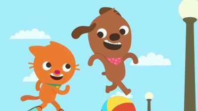 -Okay.
-I'm gonna get Binky first! - Sago Mini Friends