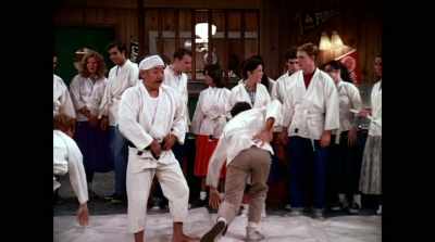 Okay. I'm looking
for another loudmouth volunteer. - More Than Miyagi: The Pat Morita Story