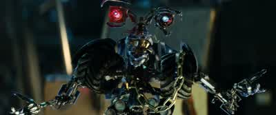 I'm sorry I'm so sorry about your eye you knowbut if you're a good boy then I'm not gonna torch your other eyeOkay I'm not gonna torch itJust tell me what these symbols are pleaseAll rightI know that That's the language of the PrimesI don't read it but - Transformers: Revenge of the Fallen