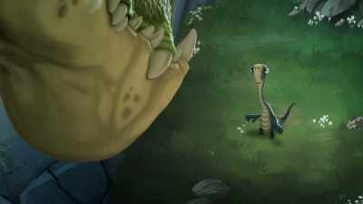 Okay, but I'm warning you,
it won't be very good. - Gigantosaurus