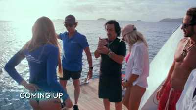 Okay. Interior, interior,
Captain said that - Below Deck Down Under
