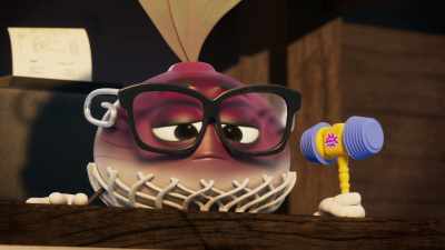 Okay, this is a pretty
open-and-shut case here. - Sausage Party: Foodtopia