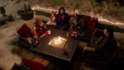 - Okay, this is exactly how
your mom got her nickname, - Merry Magic Christmas