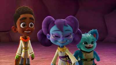 Okay. It's a long shot,
but we have to get to the Firehawk fast. - Star Wars: Young Jedi Adventures