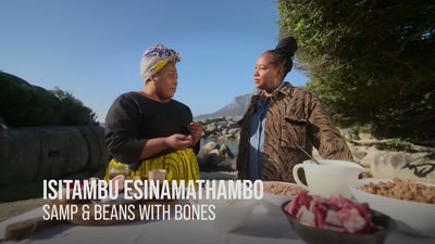 - Okay.
- It's called Isitambu Esinamathambo. - Searching for Soul Food