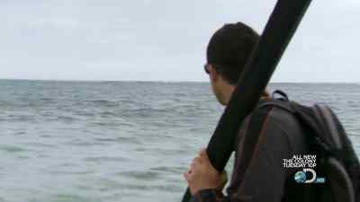 OKAY, IT'S COMING
STRAIGHT THIS WAY. - Man vs. Wild