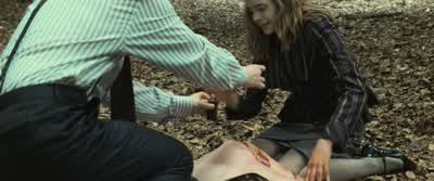 Okay, it's gonna sting a little bit.- What happened? - Harry Potter and the Deathly Hallows: Part 1