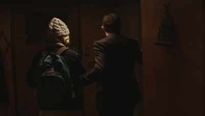Okay, it's two sets of stairs. - The OA
