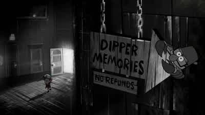 Okay, just a quick peek. - Gravity Falls