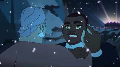 Okay, just don't get
kidnapped again. Promise me? - Q-Force