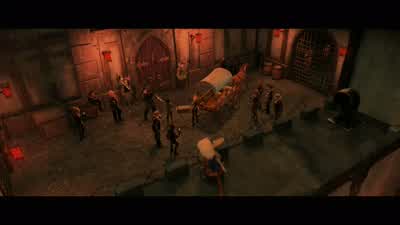 Okay Just get in and get out Easy peasyLemon squeezyWhat are you doing hereI brought you a swordThat's not a sword That's a stickIt's a stick sword - Puss in Boots: The Last Wish