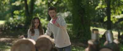 Okay, just look at the can...
and throw it. - The Girl Who Believes in Miracles