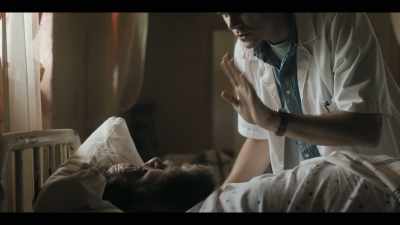 Okay, just stay as still
as you can for me, hmm? - The Widow