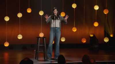 Okay, keep it down. Just do this.
These are precarious times. - Sarah Silverman: Someone You Love
