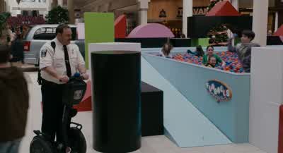 Okay, keep the balls in the pit, kids. - Paul Blart: Mall Cop