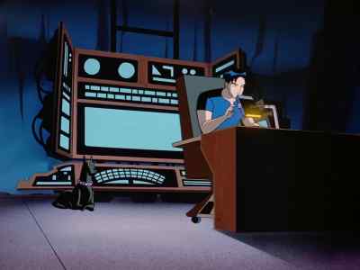 Okay, we know it's some
kinda sound generator. - Batman Beyond