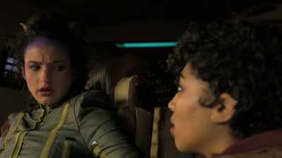 -Okay.
-[Krob screaming] - Vagrant Queen