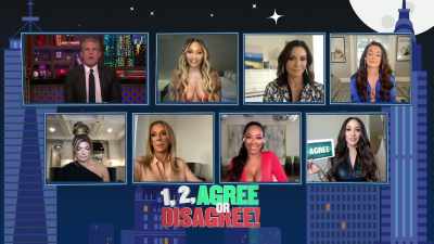 - Okay, last up, saying
"Bravo Bravo Bravo" - The Real Housewives Ultimate Girls Trip