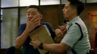 Okay, let's go.
You filed a missing
person's report. Let's go. - Almost Paradise