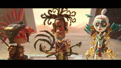 Okay. Like, um... Like...
Like, something is in the mist? - Maya and the Three