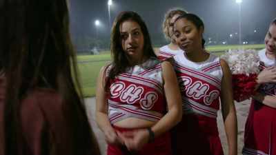 - Okay, listen, if Ali
doesn't surface by tomorrow, - The Cheerleader Sleepover Slaughter