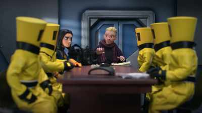 Okay. Listen to me. The Board-- - Marvel's M.O.D.O.K.