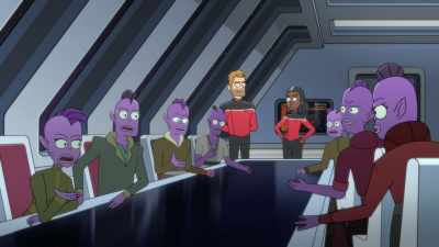 Okay, listen up!
We will relocate - Star Trek: Lower Decks