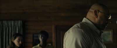 Okay, listen, my workplace
has gotta be off-limits - Knock at the Cabin