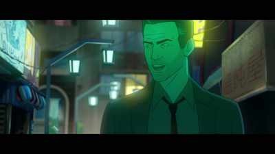 Okay, look, look, look.
She got that lucky kick, - Marvel's Hit-Monkey