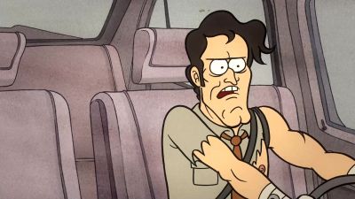 Okay you lousy, undead creep- - Regular Show