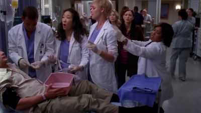 Okay, make sure his fluids
are running wide open. - Grey's Anatomy