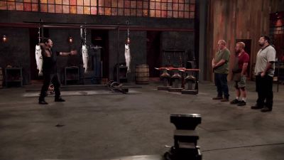 - Okay, Matt.
Very light blade, - Forged in Fire
