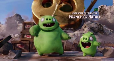 Okay maybe I'll dance for just a sec - The Angry Birds Movie