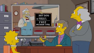 Okay so maybe I'll never be great - The Simpsons