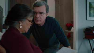 -Okay.
-Mm. [smooch] - Friends & Family Christmas