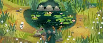 Okay Mossy, we're coming. - Puffin Rock and the New Friends