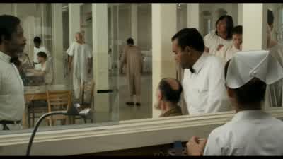 Okay, move it up. - One Flew Over the Cuckoo's Nest