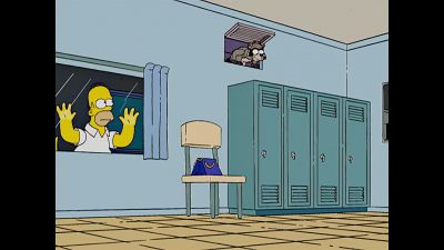 Okay, now go, boy! - The Simpsons