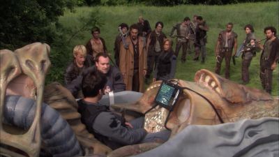 Okay, now...
Look, could you move? - Stargate Atlantis