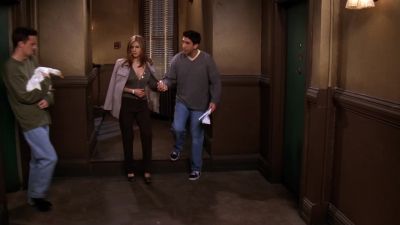 Okay now you stay out here and you think about what you did - Friends