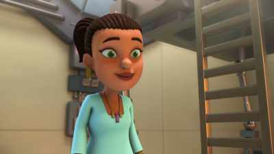 Okay, now we're going to practice - Ready, Jet, Go! Space Camp: The Movie