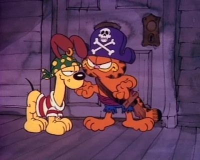 Okay Odie Here's the plan - Garfield in Disguise