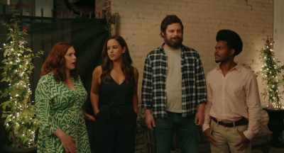 -Okay. Okay,
everyone for Nina. - Bar Fight