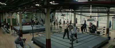 Okay, okay, fellas, watch the footwork. - Million Dollar Baby