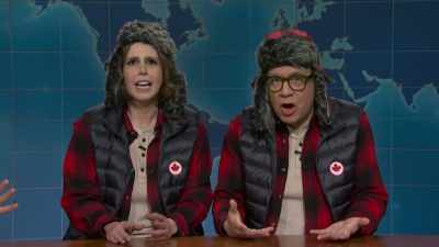 ‫Okay, okay.
‫I had you for a second.
‫Don't worry. - SNL50: The Anniversary Special