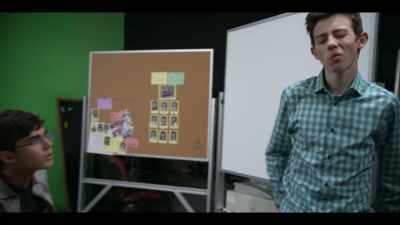 Okay, okay, no, it doesn't,
but do we go back to the school board? - American Vandal