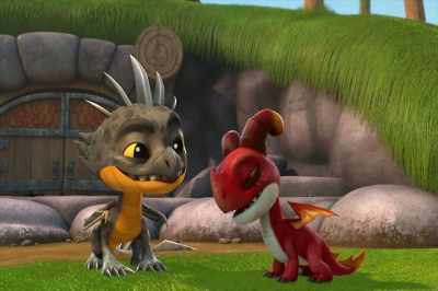 Okay, okay.
That was actually pretty funny. - Dragons: Rescue Riders
