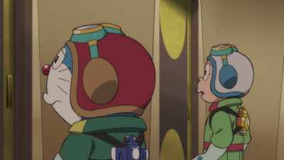 Okay, okay. We'll go back to our room. - Doraemon the Movie: Nobita's Sky Utopia