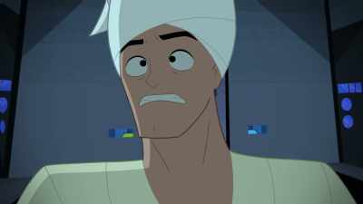 - Okay, one more time.
- (CLANKING) - Justice League Action